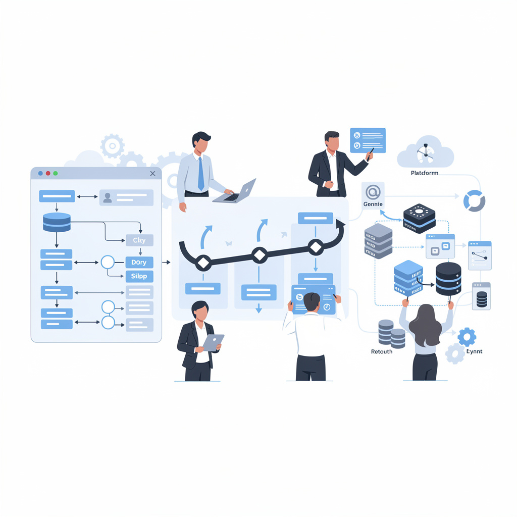 Ilustración de servicios de consultoría