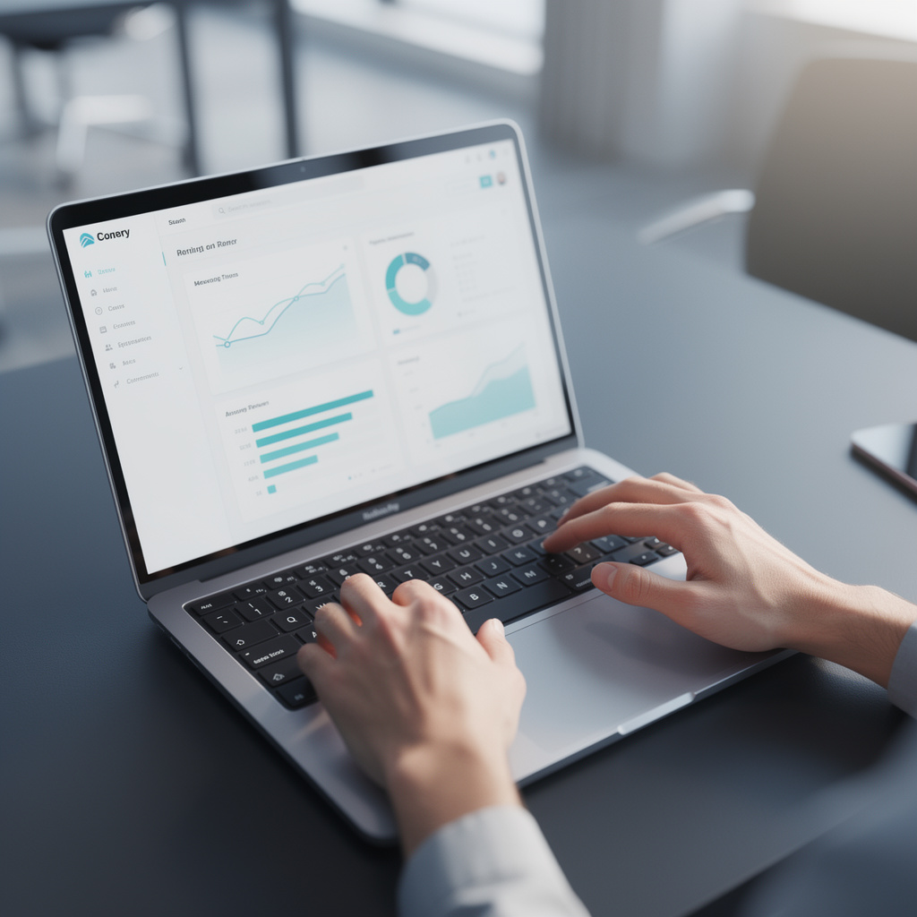 Ilustración de consultoría con enfoque IA